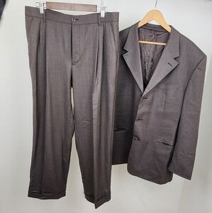 Vintage Versace Couture Jacket and Pants Suit set.